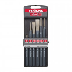 ZESTAW WYBIJAKÓW, PRZECINAKÓW I PUNKTAKÓW 6 SZTUK PROLINE