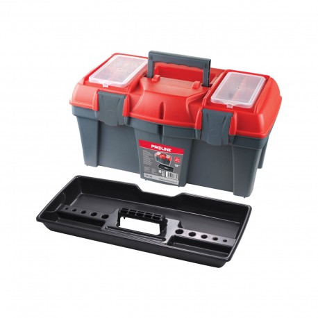 SKRZYNKA NARZ. Z KLAMRAMI PLAST. 22", 550X267X270, PROLINE