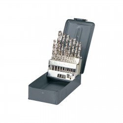 WIERTŁA DO METALU HSS DIN338 SZLIF. SZT.19(1-10MM)  PROLINE