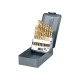 WIERTŁA DO METALU HSS TiN DIN338 SZLIF.SZT.19(1-10MM)PROLINE