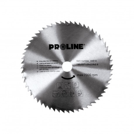 PIŁA TARCZOWA DO DREWNA BEZ WĘGLIKA 200*60T*30 PROLINE