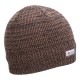 CZAPKA AKRYLOWA Z OCIEPLINĄ THINSULATE BRĄZOWA MELANGE,LAHTI