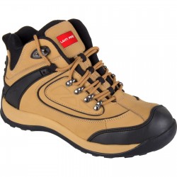 TRZEWIKI NUBUKOWE MIODOWO-CZARNE, SB SRA, "42", CE, LAHTI