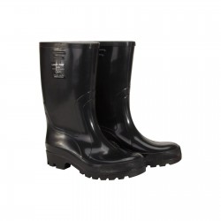 KALOSZE MĘSK. CZARNE ŚREDNIO-WYSOKIE, PVC,OB E,"43",CE,LAHTI