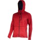BLUZA Z KAPTUREM I SUWAKIEM CZERWONA, "3XL", CE, LAHTI