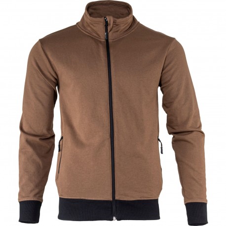 BLUZA Z SUWAKIEM BRĄZOWA, "S", CE, LAHTI