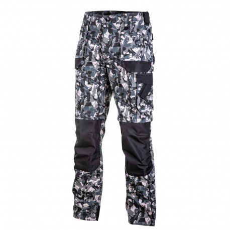 SPODNIE Z ODPINANYMI NOGAW. SZARO-CZARNE, "2XL", CE, LAHTI