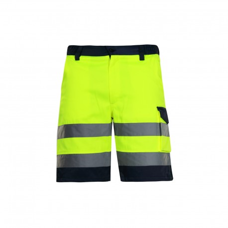 SPODENKI KRÓTKIE OSTRZEGAWCZE ŻÓŁTE, "2XL", CE, LAHTI