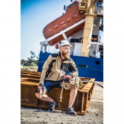 SPODENKI KRÓTKIE JEANS. NIEB. STRETCH ZE WZMOC.,"L",CE,LAHTI