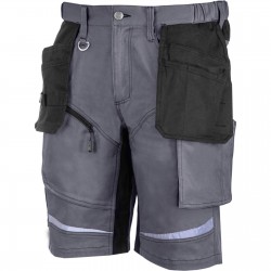 SPODENKI KRÓTKIE SZARO-CZARNE, "L", CE, LAHTI