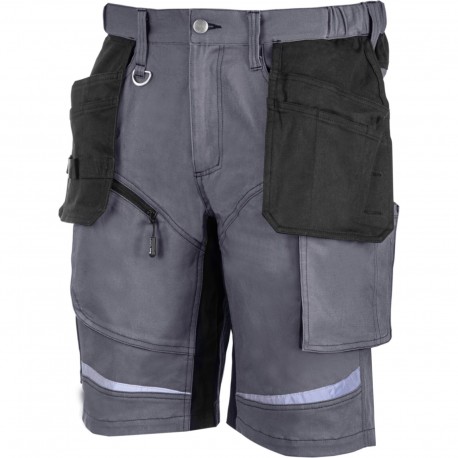 SPODENKI KRÓTKIE SZARO-CZARNE, "2XL", CE, LAHTI