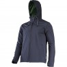 KURTKA SOFTSHELL Z KAPT. CZARNA, "M", CE, LAHTI