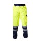 SPODNIE OSTRZEG. ŻÓŁTE, "2XL", CE, LAHTI