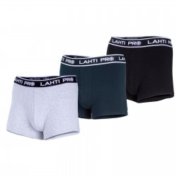 BOKSERKI MĘSKIE CZARNE, SZARE, GRANAT., 3 PARY, "2XL", LAHTI