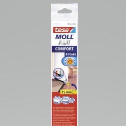 USZCZELKA SZCZOT.POD DRZWI NIERÓW.PODŁ.COMFORT 1M:43MM,BIAŁA