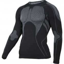 KOSZULKA TERMOAKTYWNA CZARNO-SZARA, "L/XL", CE, LAHTI