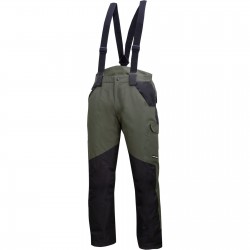 SPODNIE OCIEPLANE Z SZELKAMI ZIEL.-CZAR., "M", CE, LAHTI