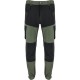 SPODNIE Z ELEMENTAMI STRETCH ZIELONO-CZARNE, "XL", CE, LAHTI