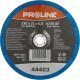 TARCZA DO SZLIFOWANIA METALU, T27, 230x6.0x22A24R PROLINE