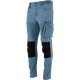 SPODNIE JEANSOWE JASNONIEB.STRETCH ZE WZMOC.,"2XL",CE, LAHTI